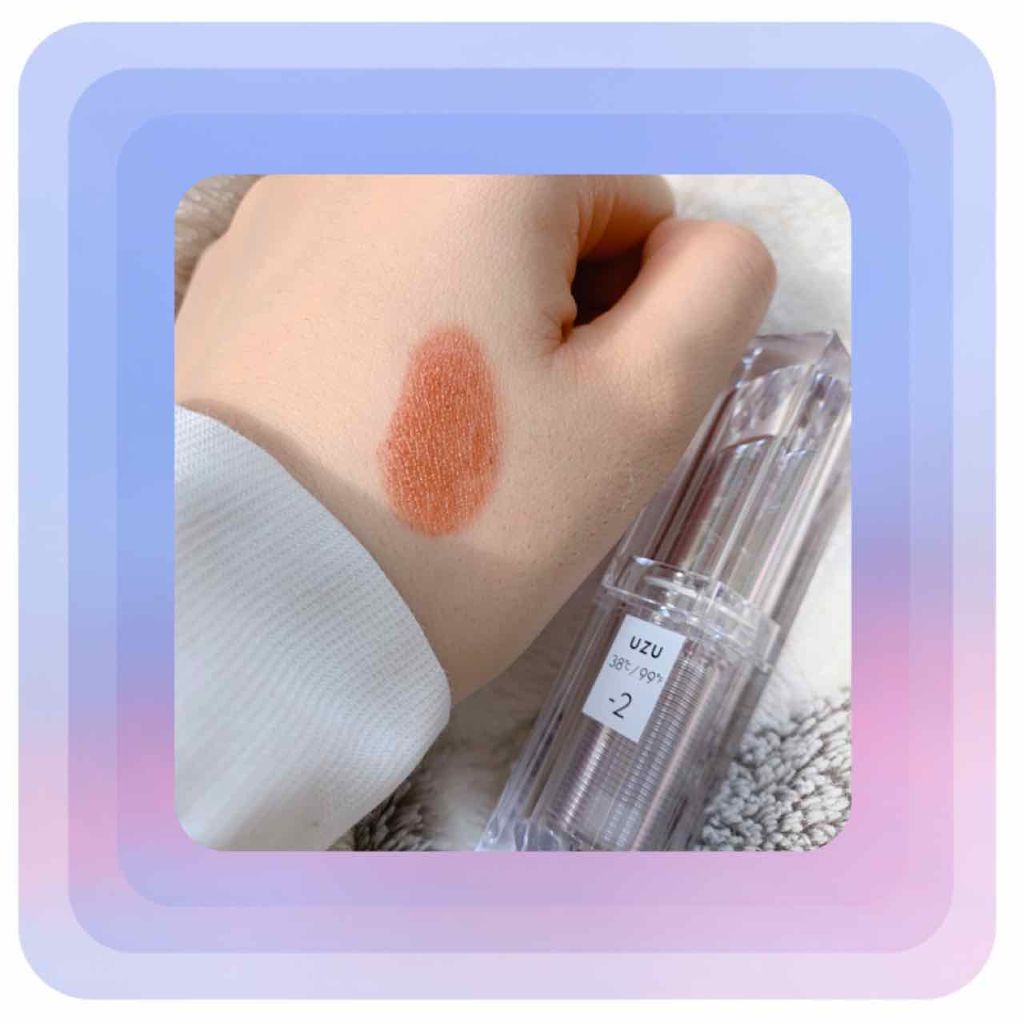 38°C / 99°F Lipstick <TOKYO>/UZU BY FLOWFUSHI/口紅を使ったクチコミ(1枚目)
