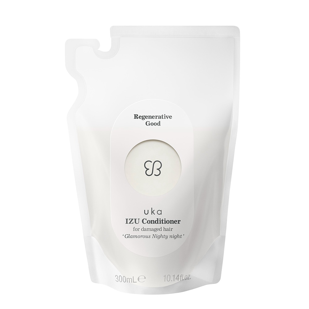 uka IZU Shampoo／Conditioner for damaged hair 'Glamourous Nighty night' コンディショナー レフィル（300ml）