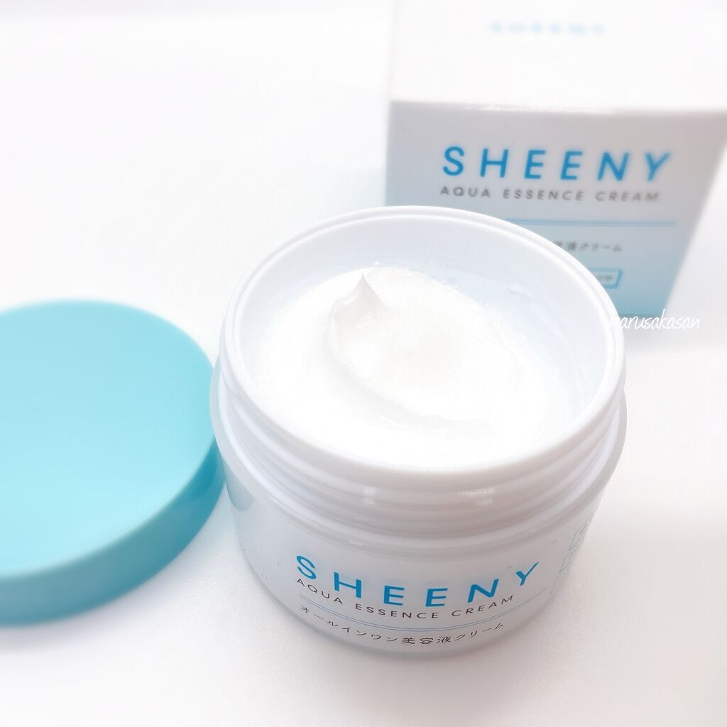アクアエッセンスクリーム/SHEENY/フェイスクリームを使ったクチコミ（2枚目）