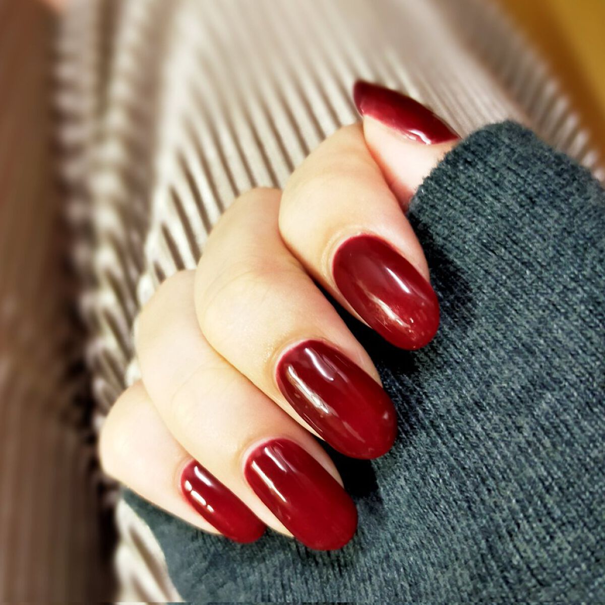 ウィークリージェル WG-25 Vintage Bordeaux/HOMEI/ジェルネイルを使ったクチコミ（1枚目）