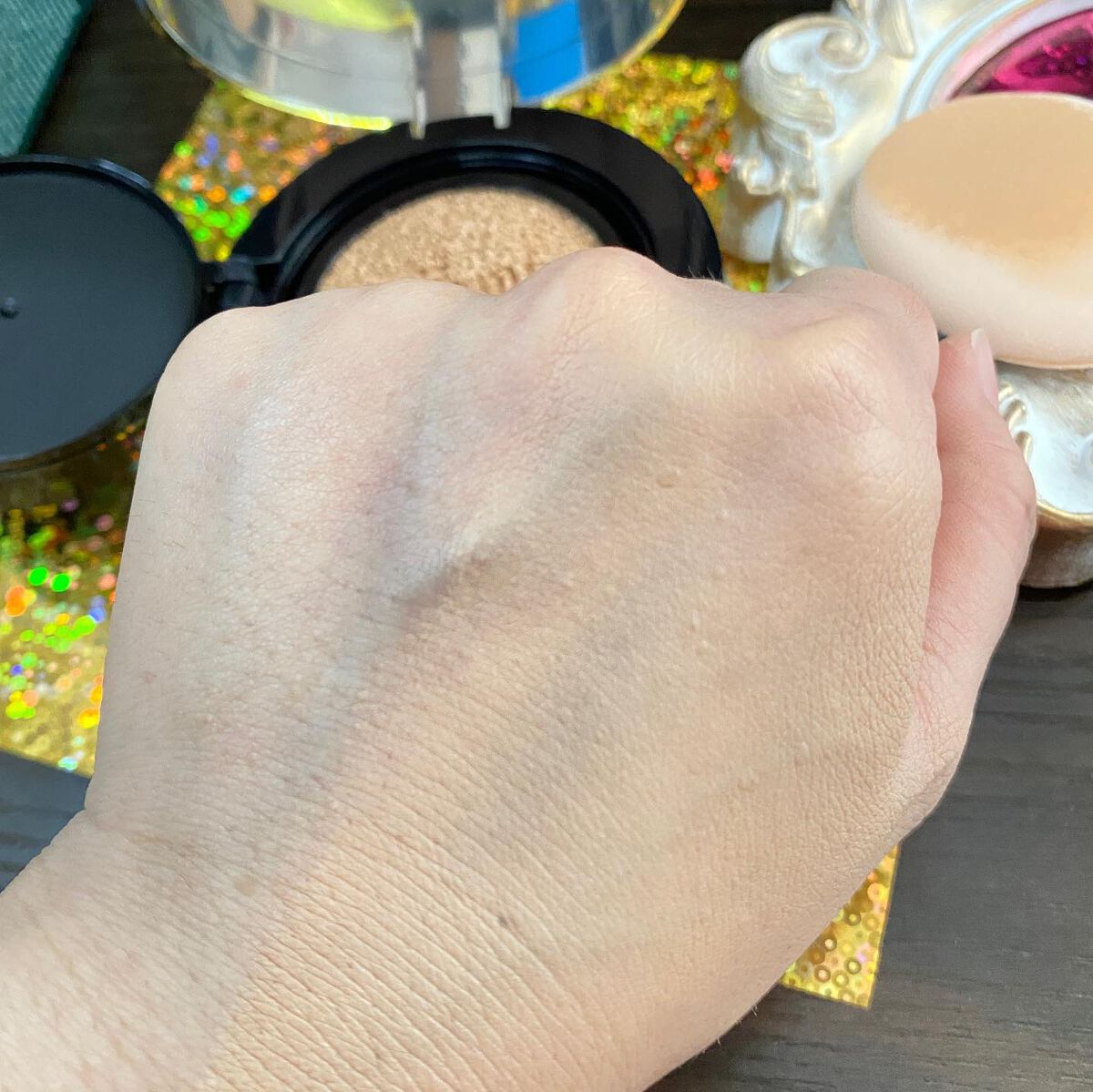 CICA エアリーフィットカバークッション/VT/クッションファンデーションを使ったクチコミ(4枚目)