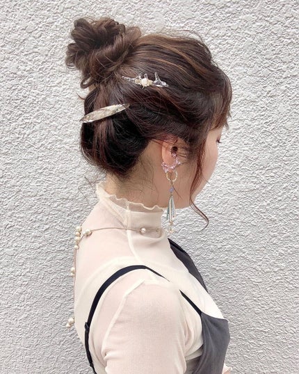 PUバンド/FLORA/ヘアアクセサリーを使ったクチコミ(3枚目)