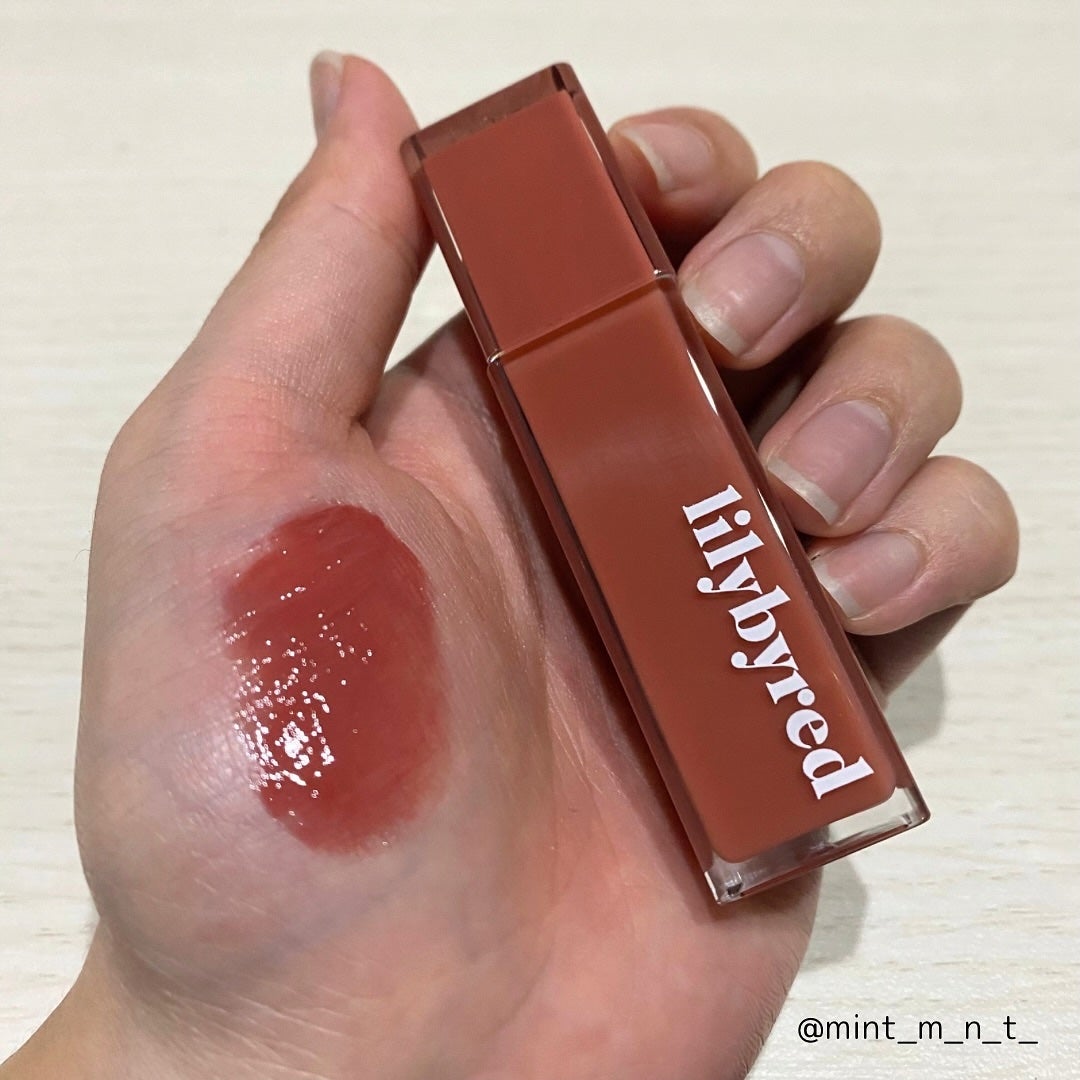 ブラッディライアー コーティングティント/lilybyred/リップティントを使ったクチコミ(3枚目)