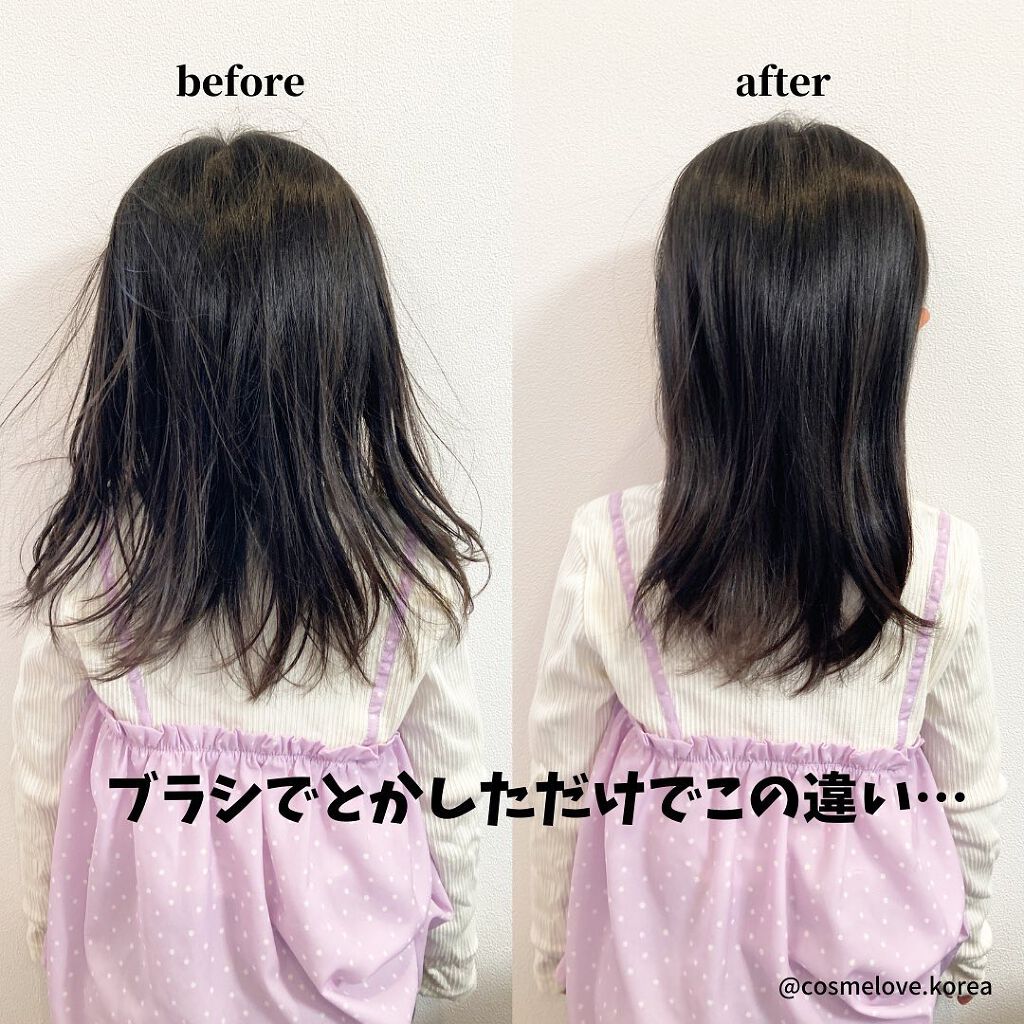 プロパドル ディタングラー ピンク/ウェットブラシ/ヘアブラシを使ったクチコミ(6枚目)