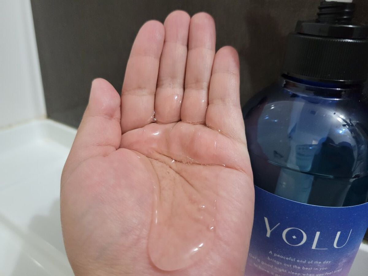 カームナイトリペアシャンプー/トリートメント/YOLU/市販シャンプーを使ったクチコミ(3枚目)