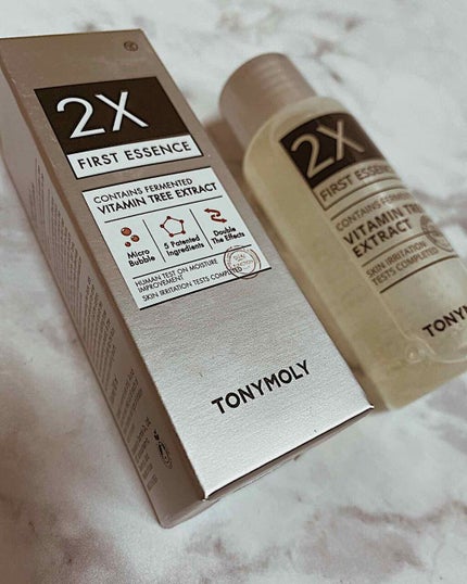 2x first essence/TONYMOLY/ブースター・導入液を使ったクチコミ(1枚目)