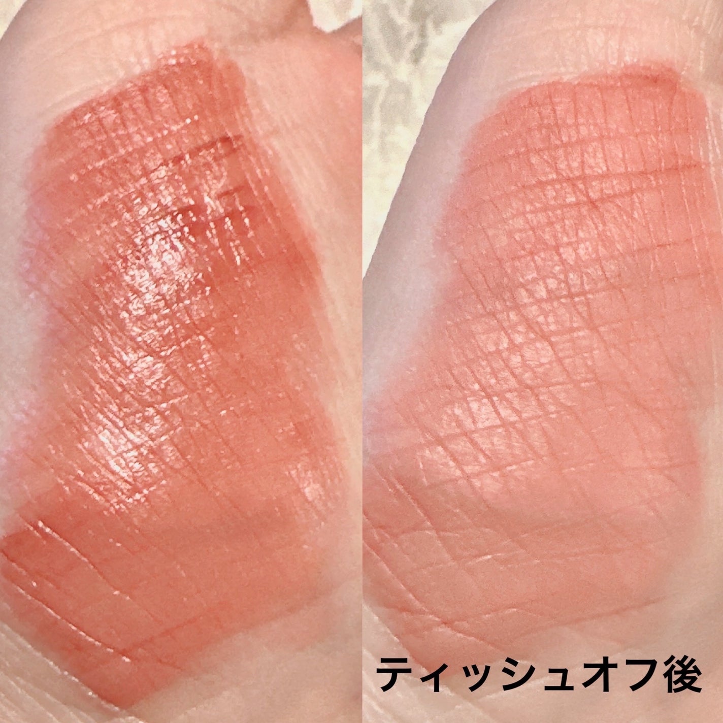 リップアンドチーク ヌードマットティント/CathyDoll/リップティントを使ったクチコミ(5枚目)