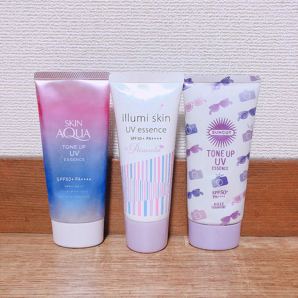 スキンアクア トーンアップUVエッセンス/スキンアクア/日焼け止めクリームを使ったクチコミ(2枚目)