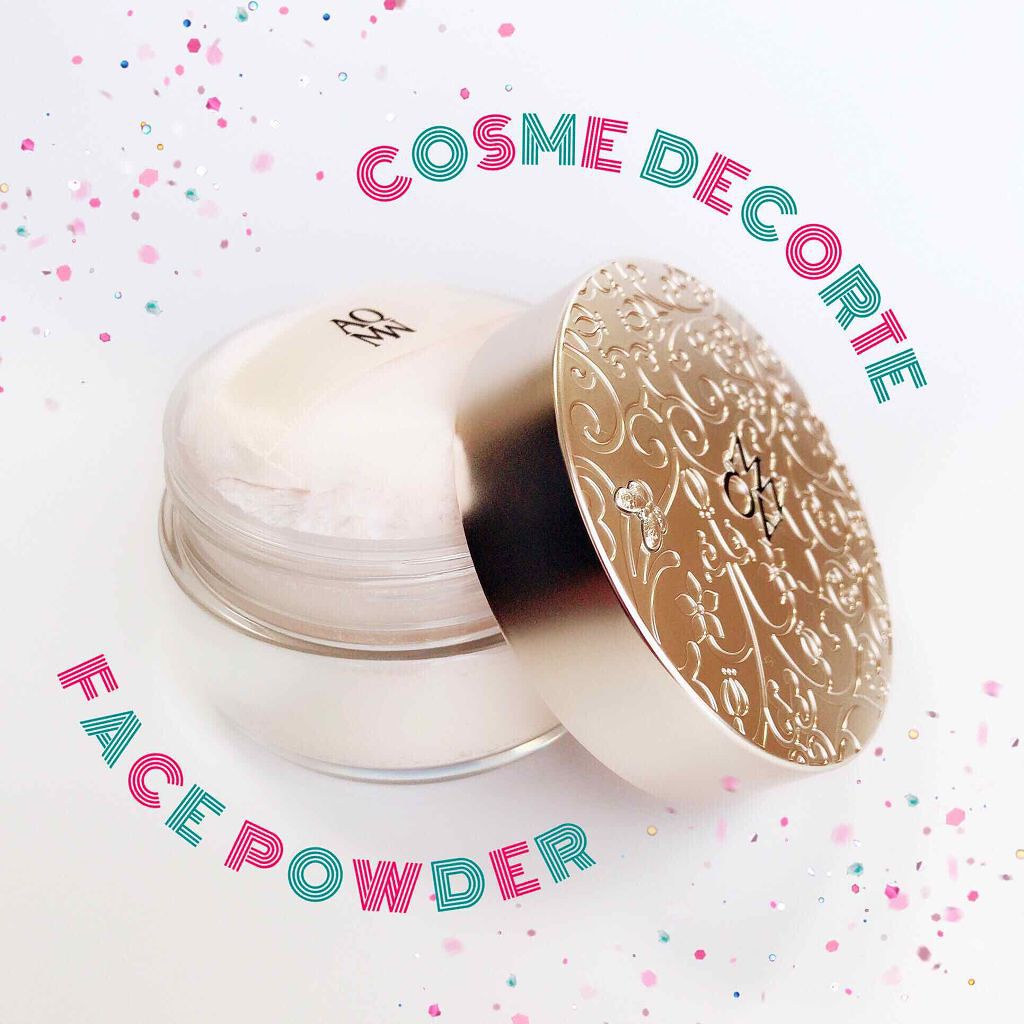 AQ MW フェイスパウダー/DECORTÉ/ルースパウダーを使ったクチコミ（1枚目）