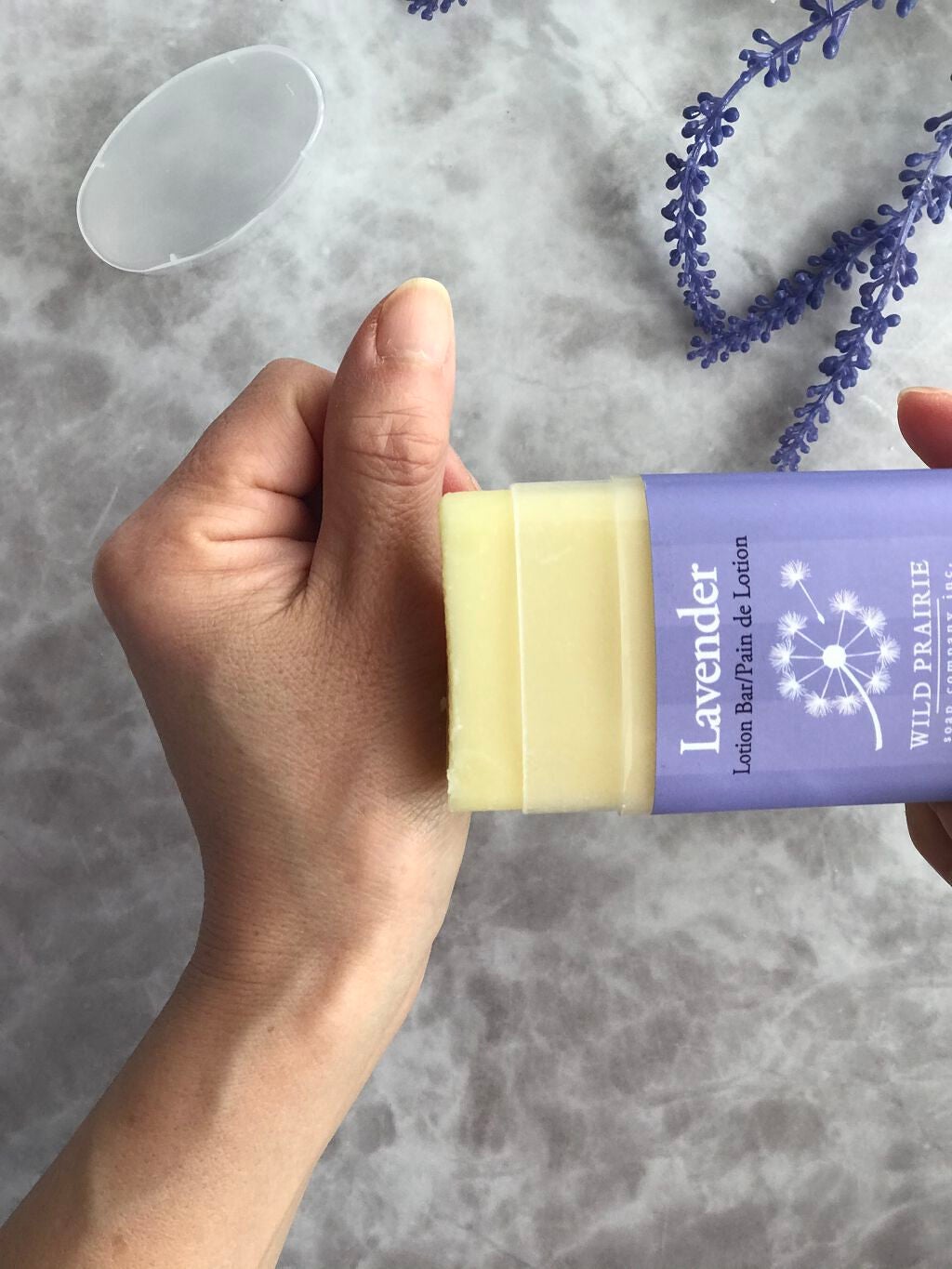 ローションバー ラベンダー/Wild Prairie Soap/ボディクリームを使ったクチコミ(2枚目)