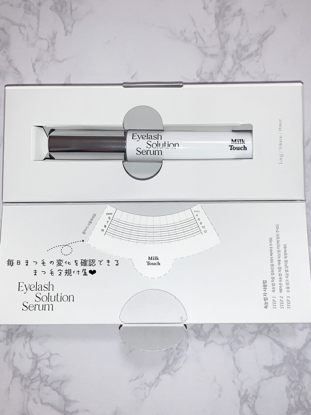 アイラッシュソリューションセラム/Milk Touch/まつげ美容液を使ったクチコミ（2枚目）