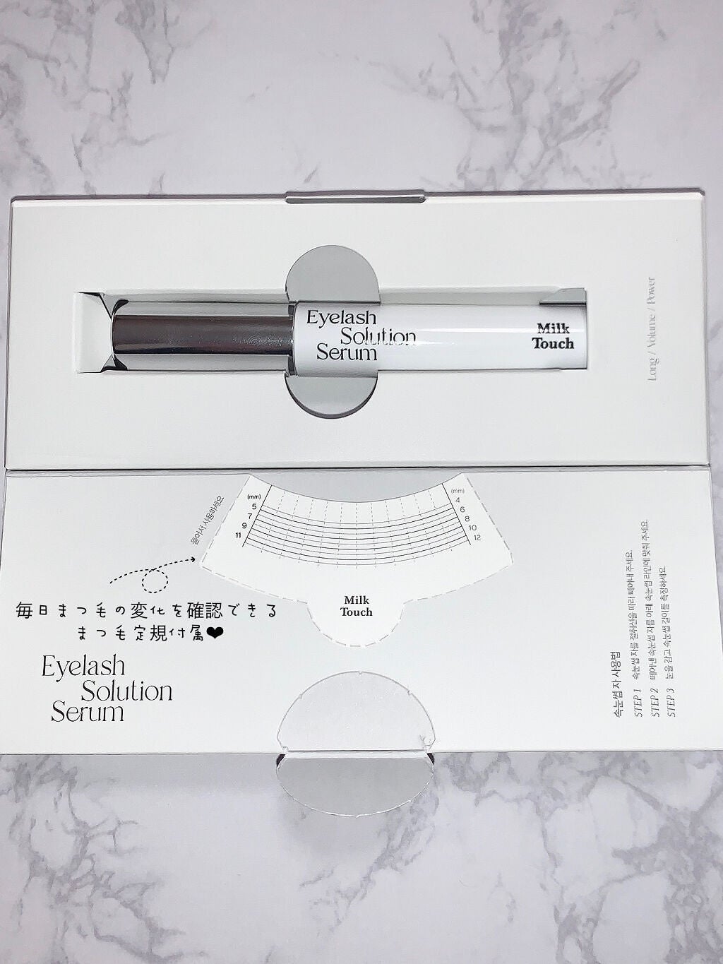 アイラッシュソリューションセラム/Milk Touch/まつげ美容液を使ったクチコミ(2枚目)