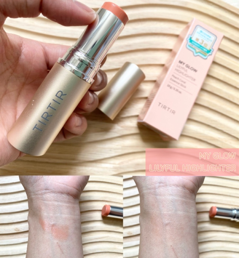 マイグロウハイライター リリーフル/TIRTIR(ティルティル)/スティックハイライトを使ったクチコミ（2枚目）