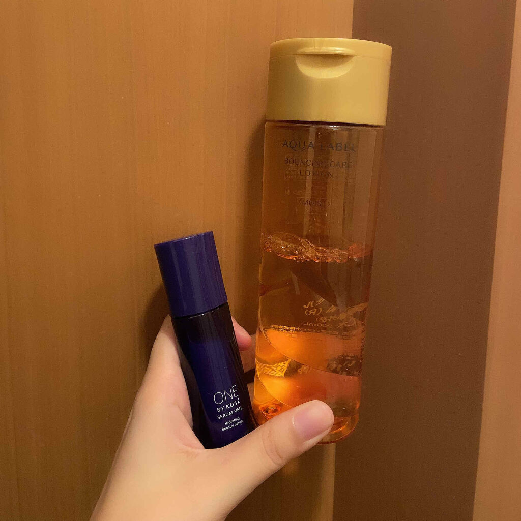 バウンシングケア ローション Ｍ/アクアレーベル/化粧水を使ったクチコミ（1枚目）