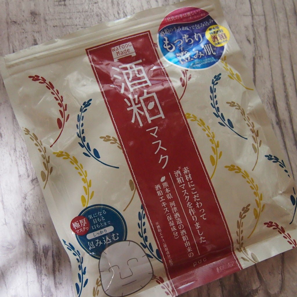 ワフードメイド 酒粕マスク/pdc/シートマスク・パックを使ったクチコミ(1枚目)