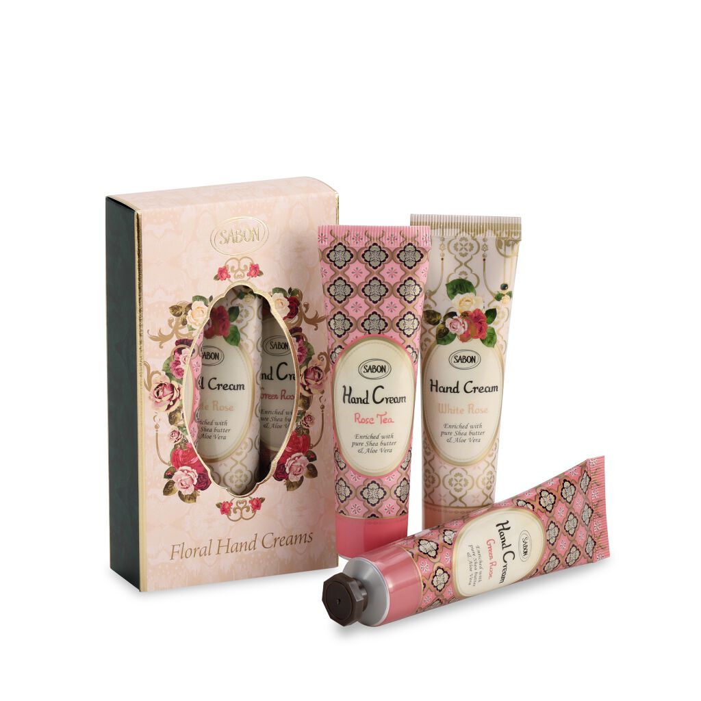 ローズギフト ハンドクリーム SABON