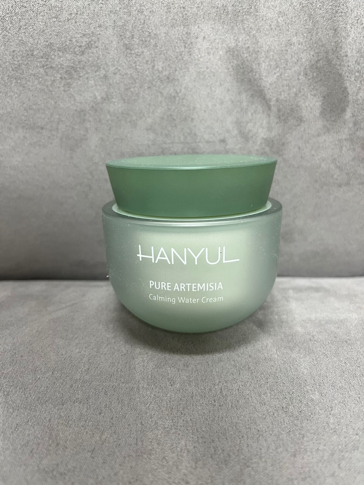 ピュアアルテミシア カーミングウォータークリーム/HANYUL(ハンユル)/フェイスクリームを使ったクチコミ(3枚目)