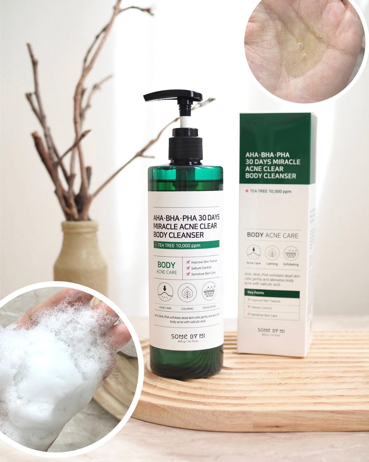 AHA·BHA·PHA 30デイズミラクルアクネボディクレンザー/SOME BY MI/ボディソープを使ったクチコミ(2枚目)