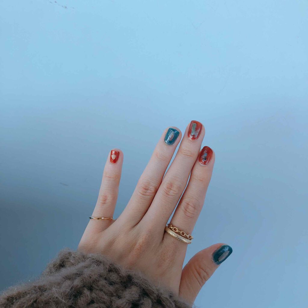 ネイルシール/SMELLY/ネイルシールを使ったクチコミ（2枚目）