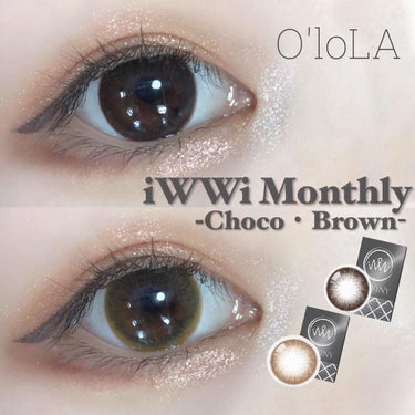 iWWi アイウィニ (iWWi Iwwiny)/OLOLA/カラーコンタクトレンズを使ったクチコミ（1枚目）