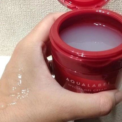 スペシャルジェルクリーム EX(モイスト)/アクアレーベル/オールインワン化粧品を使ったクチコミ(9枚目)