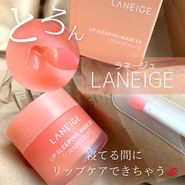 リップスリーピングマスク/LANEIGE/リップケア・リップクリームを使ったクチコミ（1枚目）