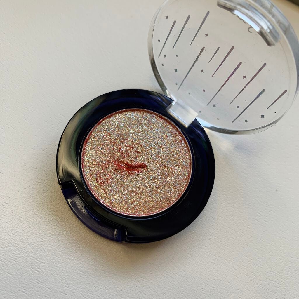 グリッター シャドウ カラー/rom&nd/グリッターを使ったクチコミ(2枚目)