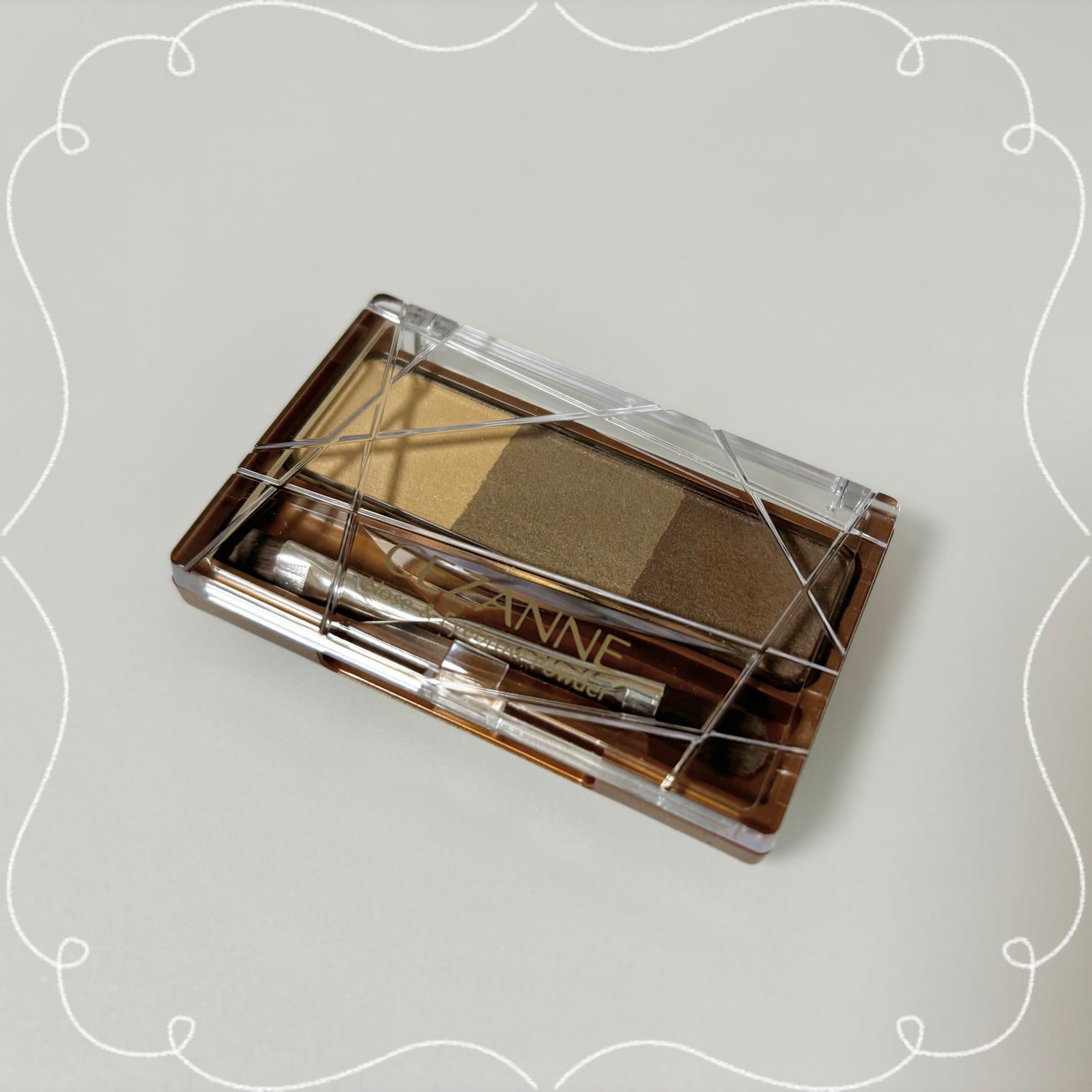 ノーズ&アイブロウパウダー/CEZANNE/パウダーアイブロウを使ったクチコミ(1枚目)