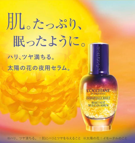 イモーテル オーバーナイトリセットセラム/L'OCCITANE/美容液を使ったクチコミ(1枚目)