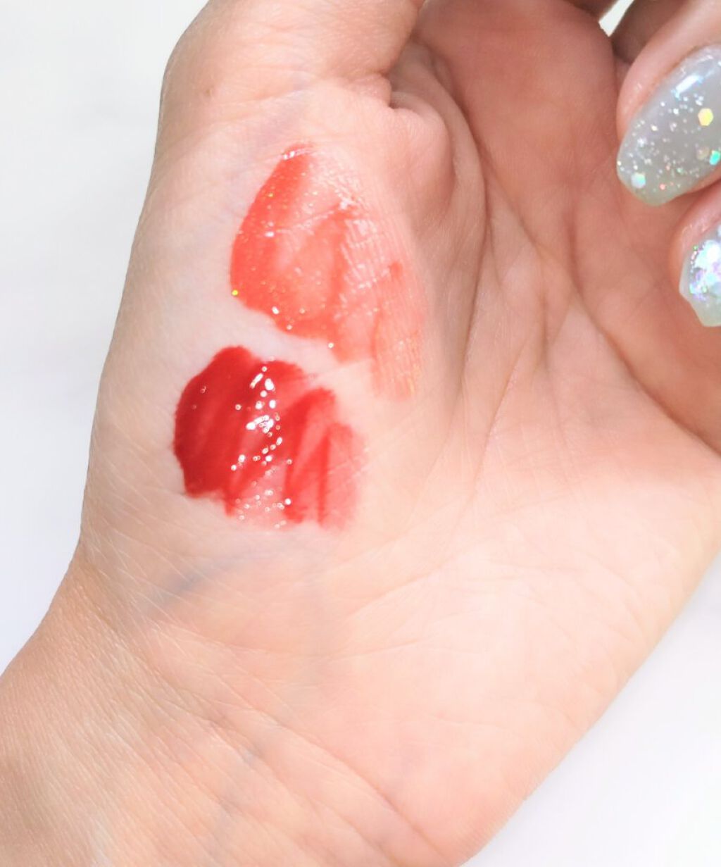 グラスティングウォーターティント/rom&nd/リップティントを使ったクチコミ（2枚目）