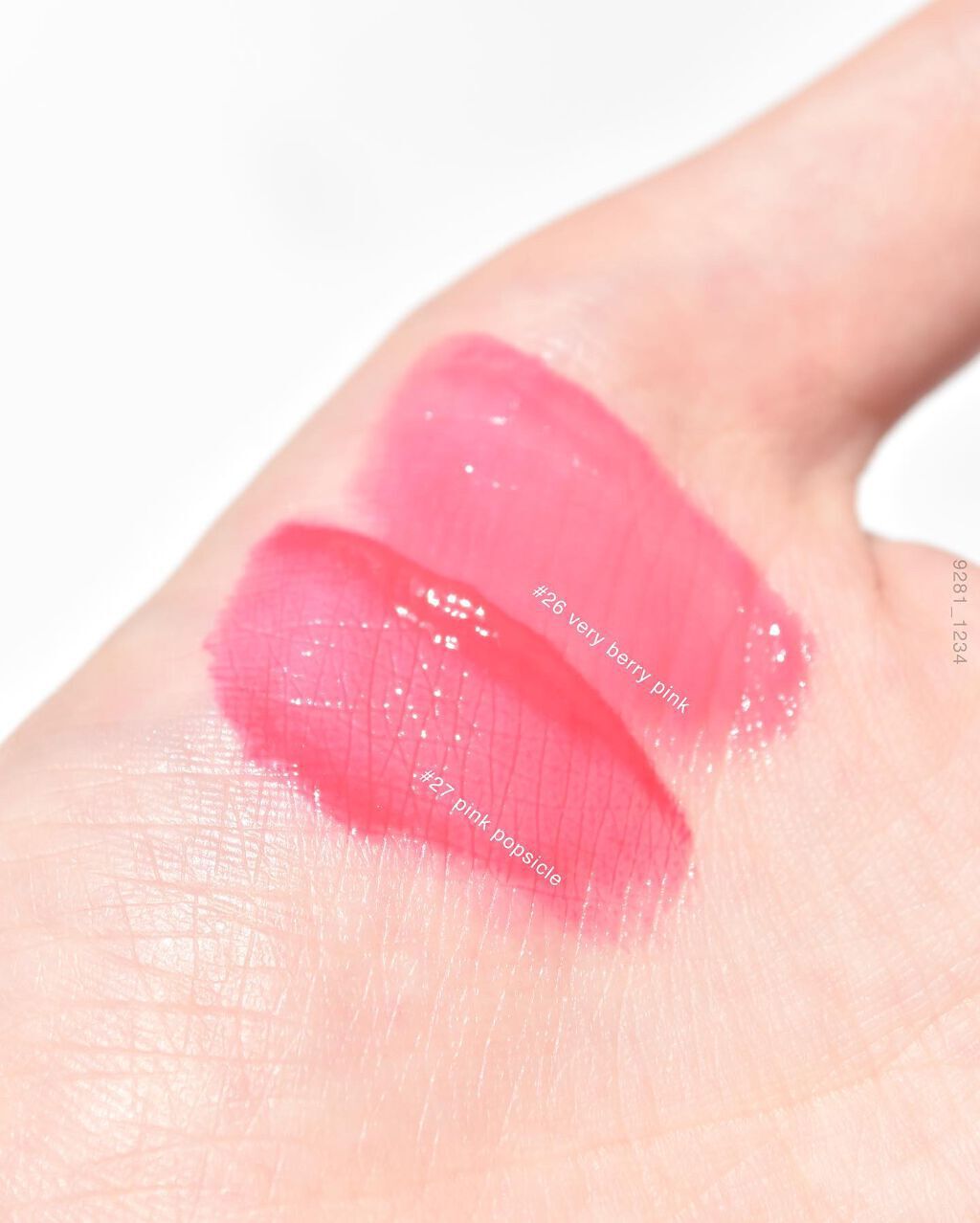 ジューシーラスティングティント 26 ベリーベリーピンク(VERY BERRY PINK)/rom&nd/リップティントを使ったクチコミ（2枚目）