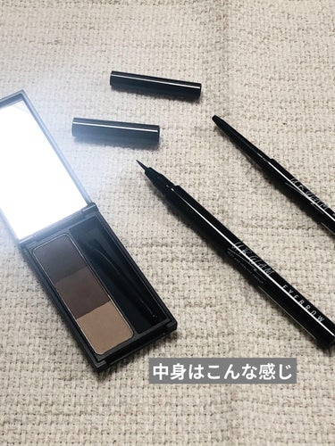 UR GLAM　EYEBROW POWDER/U R GLAM/パウダーアイブロウを使ったクチコミ（2枚目）