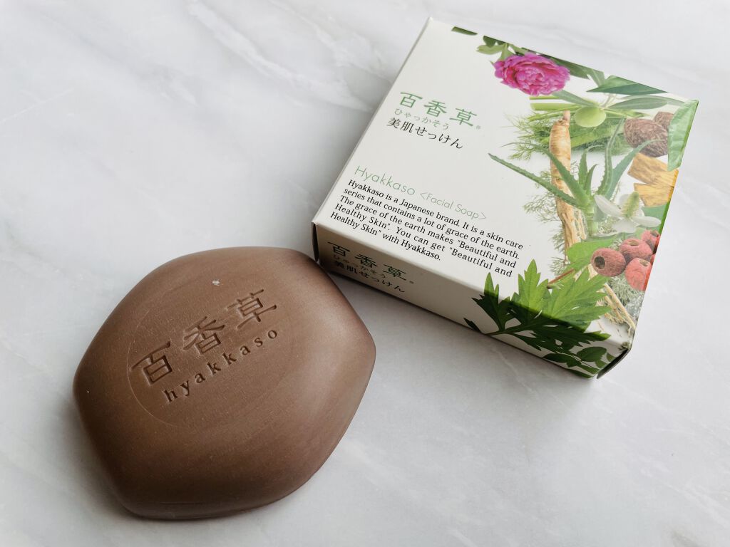 百香草 美肌せっけん/アドム株式会社/洗顔石鹸を使ったクチコミ（1枚目）