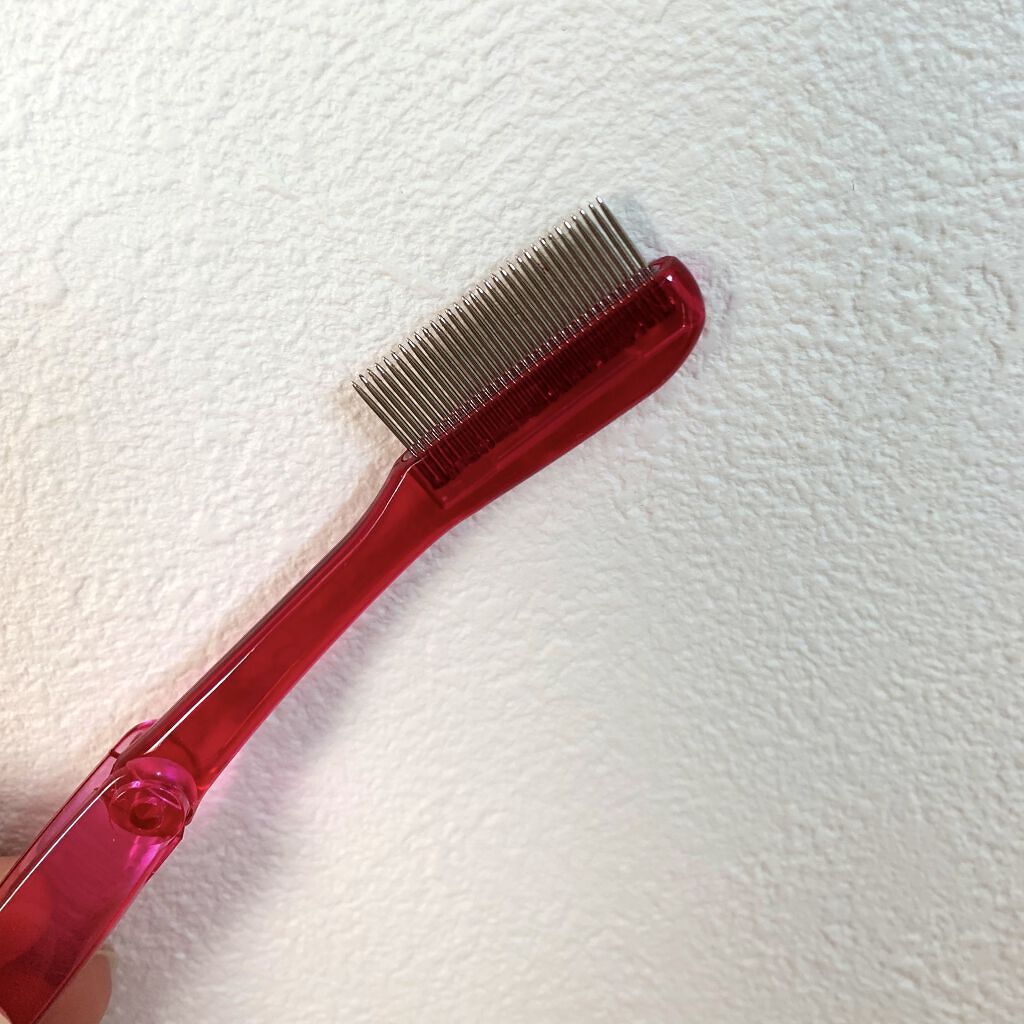 マスカラコーム メタルN（ナチュラル）/チャスティ/その他化粧小物を使ったクチコミ（2枚目）