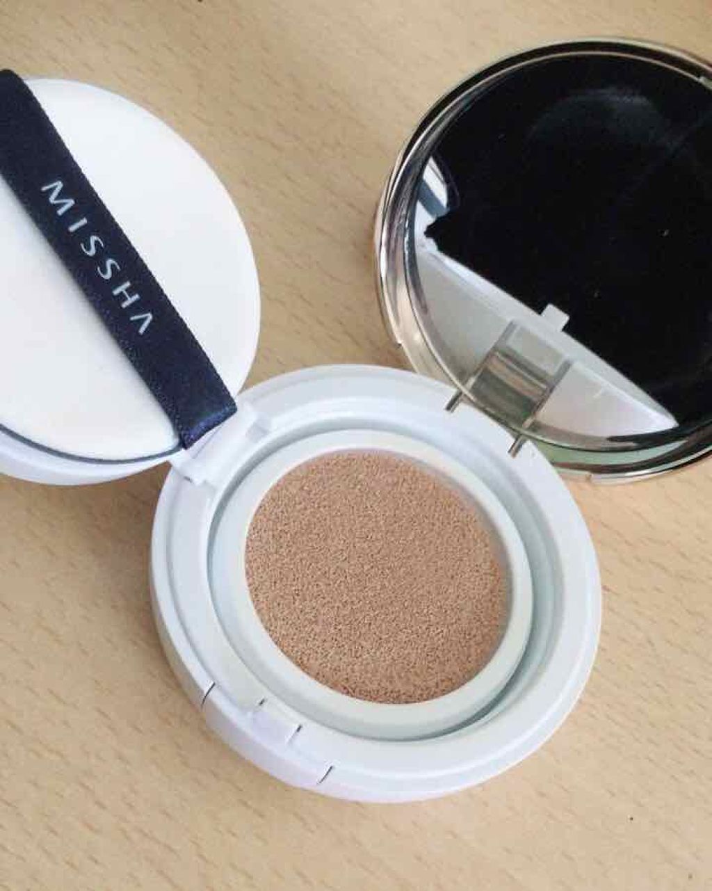 M クッション ファンデーション(モイスチャー)/MISSHA/クッションファンデーションを使ったクチコミ（3枚目）