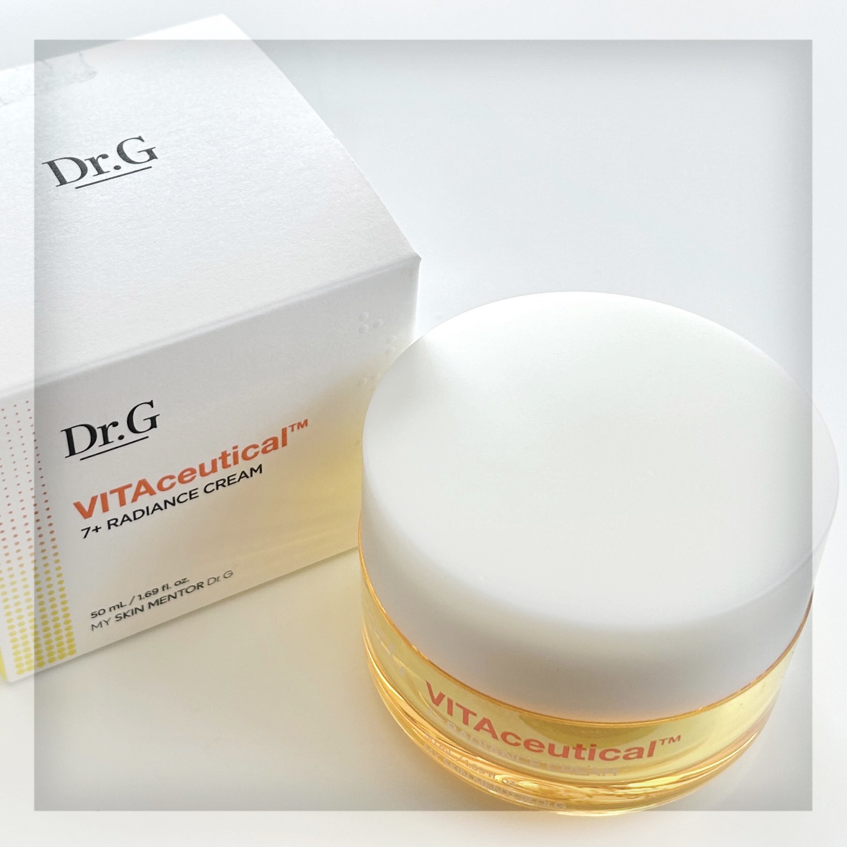 ビタシューティカル7＋ラディアンスクリーム/Dr.G/フェイスクリームを使ったクチコミ（1枚目）