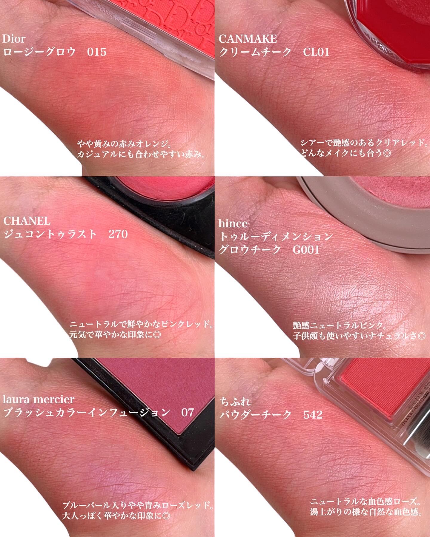 ジュ コントゥラスト 270 ヴィブラシオン/CHANEL/パウダーチークを使ったクチコミ（3枚目）