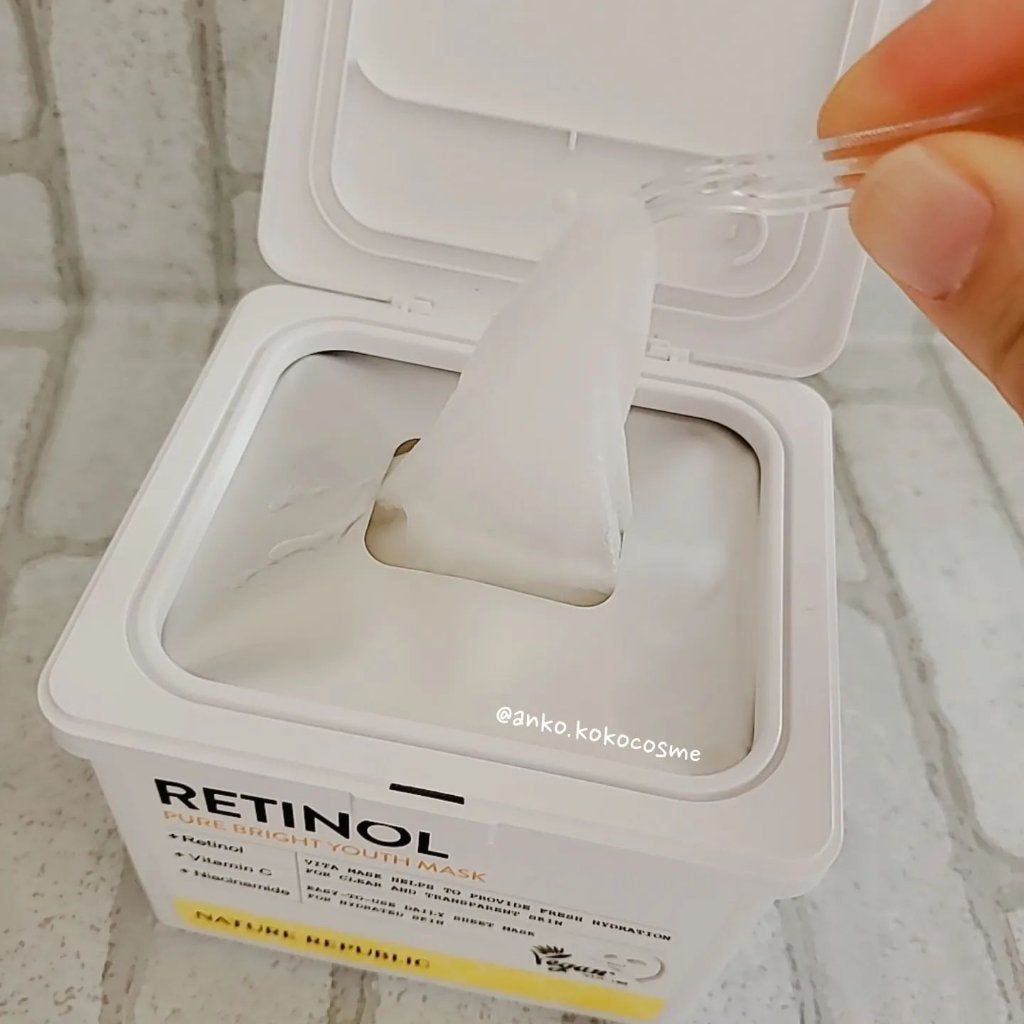 キューブマスク レチノール/ネイチャーリパブリック/シートマスク・パックを使ったクチコミ(5枚目)