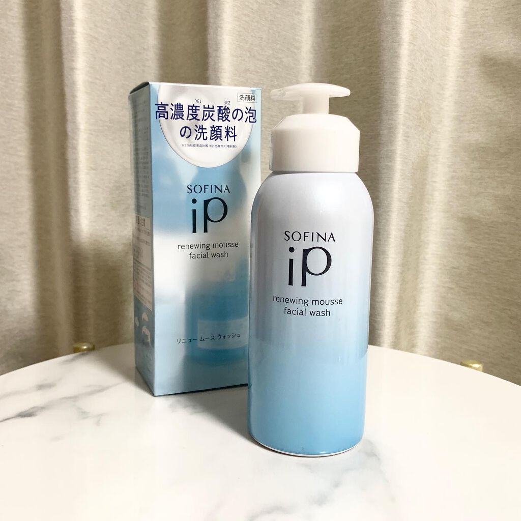 ソフィーナ iP リニュー ムース ウォッシュ/SOFINA iP/泡洗顔を使ったクチコミ（2枚目）