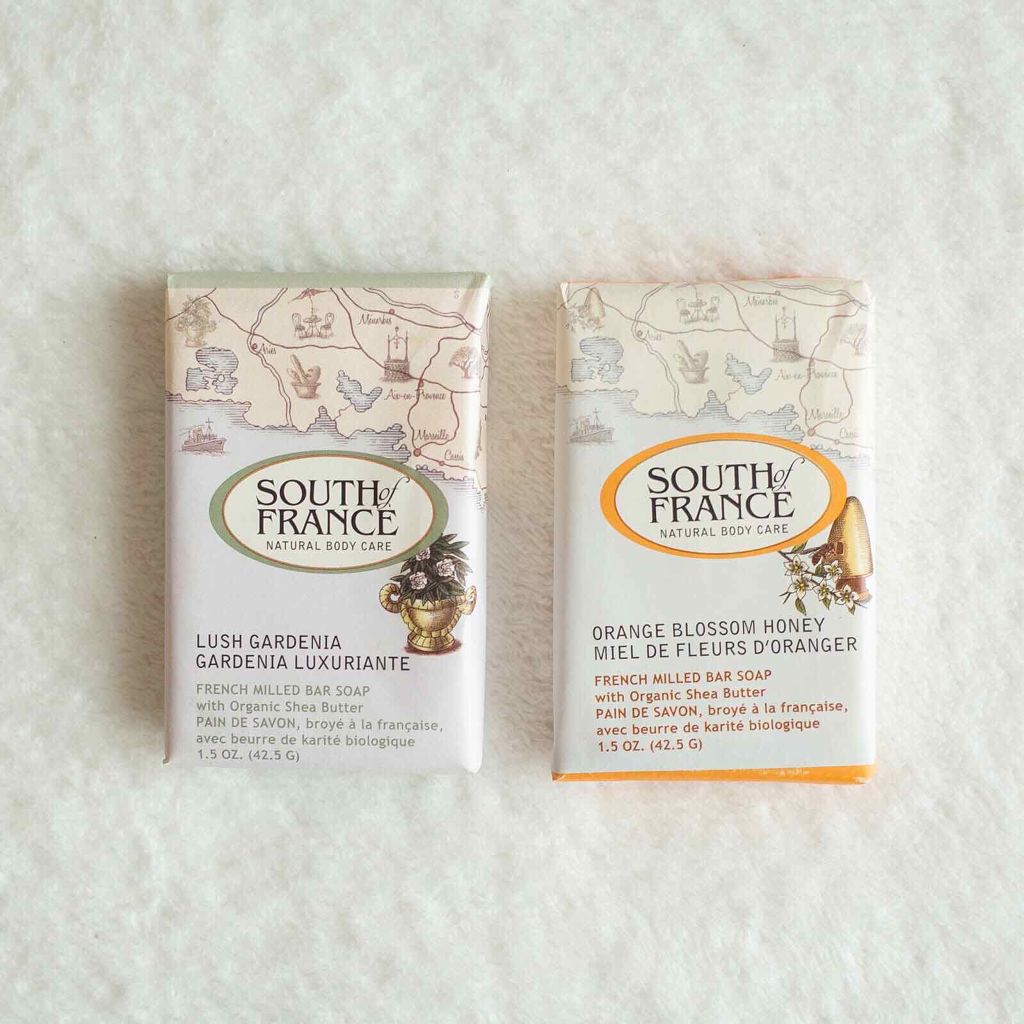 South of France French Milled Bar Soap with Organic Shea Butter