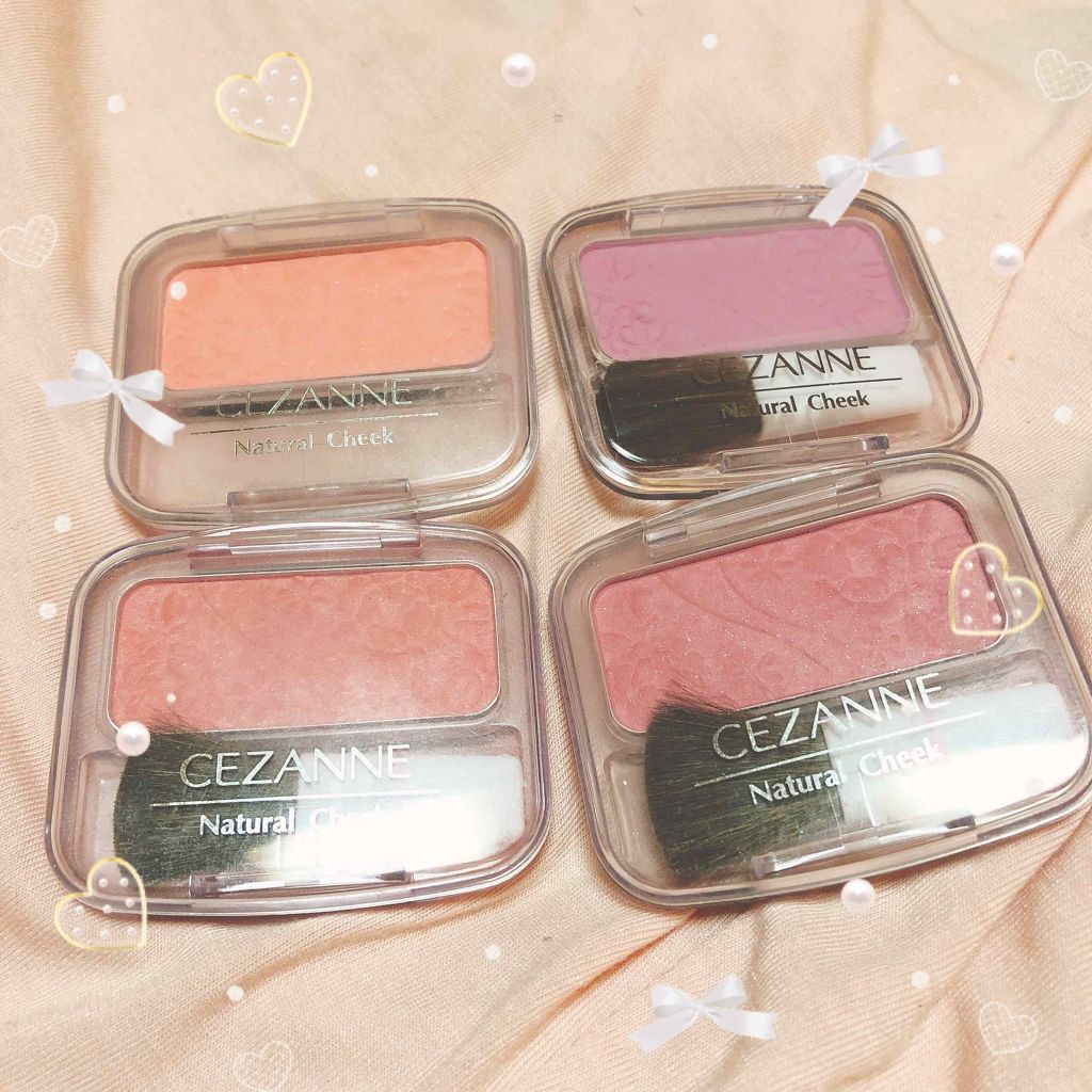 ナチュラル チークN/CEZANNE/パウダーチークを使ったクチコミ（1枚目）