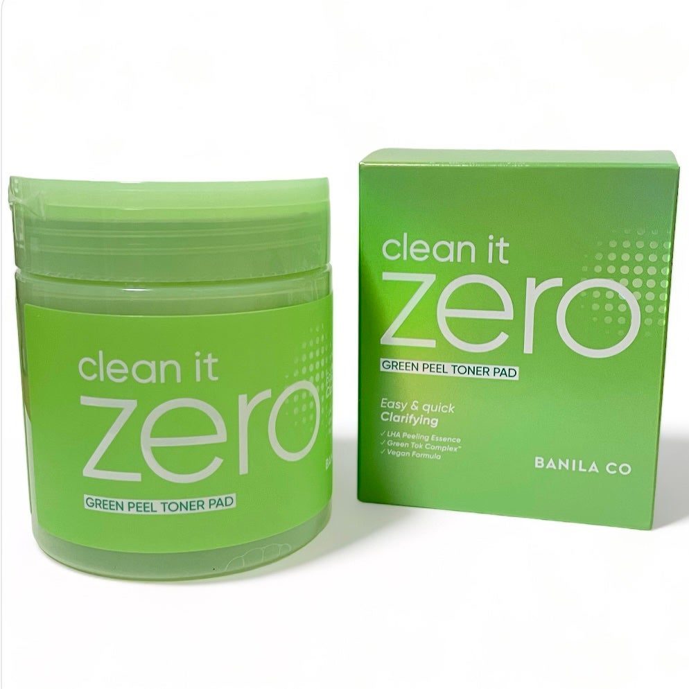 クリーンイットゼロ グリーンピールトナーパッド/BANILA CO/トナーパッドを使ったクチコミ(1枚目)