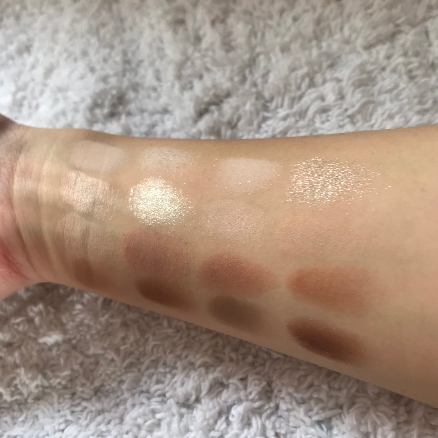 ソフトブラーリングアイパレット/wakemake/アイシャドウパレットを使ったクチコミ(2枚目)