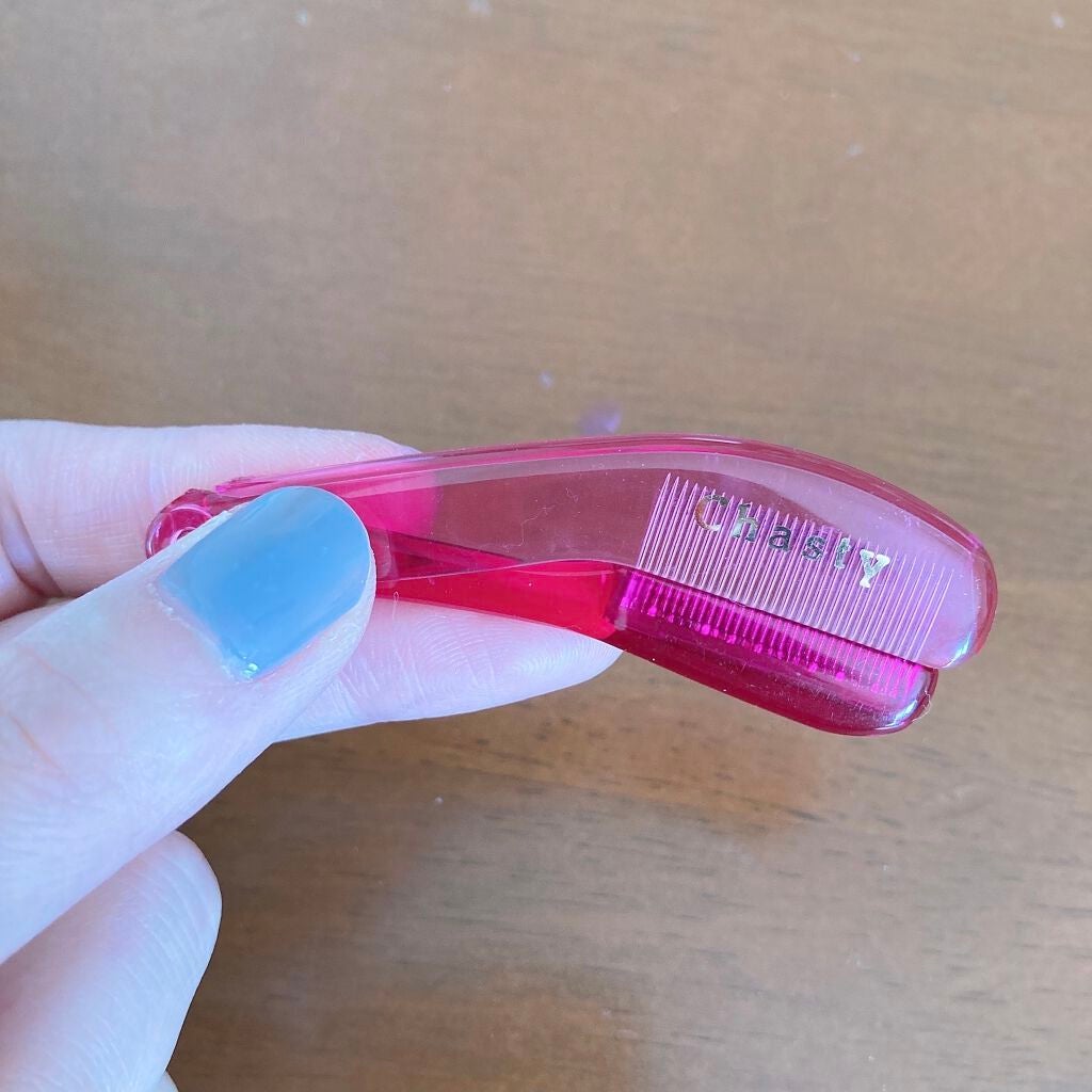 マスカラコーム メタルN(ナチュラル)/チャスティ/その他化粧小物を使ったクチコミ(2枚目)