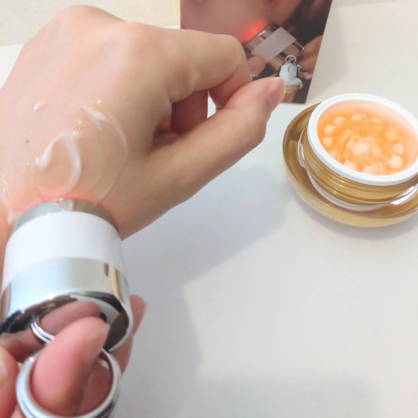 ビタリアルトーニングレーザークリーム/MEDITHERAPY/フェイスクリームを使ったクチコミ(5枚目)