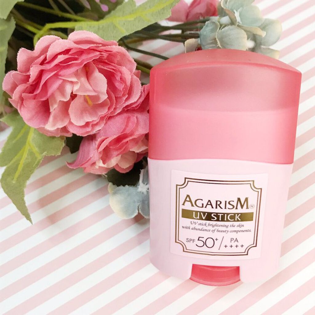 トーンアップUVスティック/AGARISM/日焼け止めスティックを使ったクチコミ（1枚目）