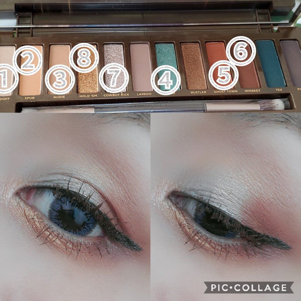 ネイキッドワイルドウェスト/アーバンディケイ/アイシャドウパレットを使ったクチコミ（2枚目）