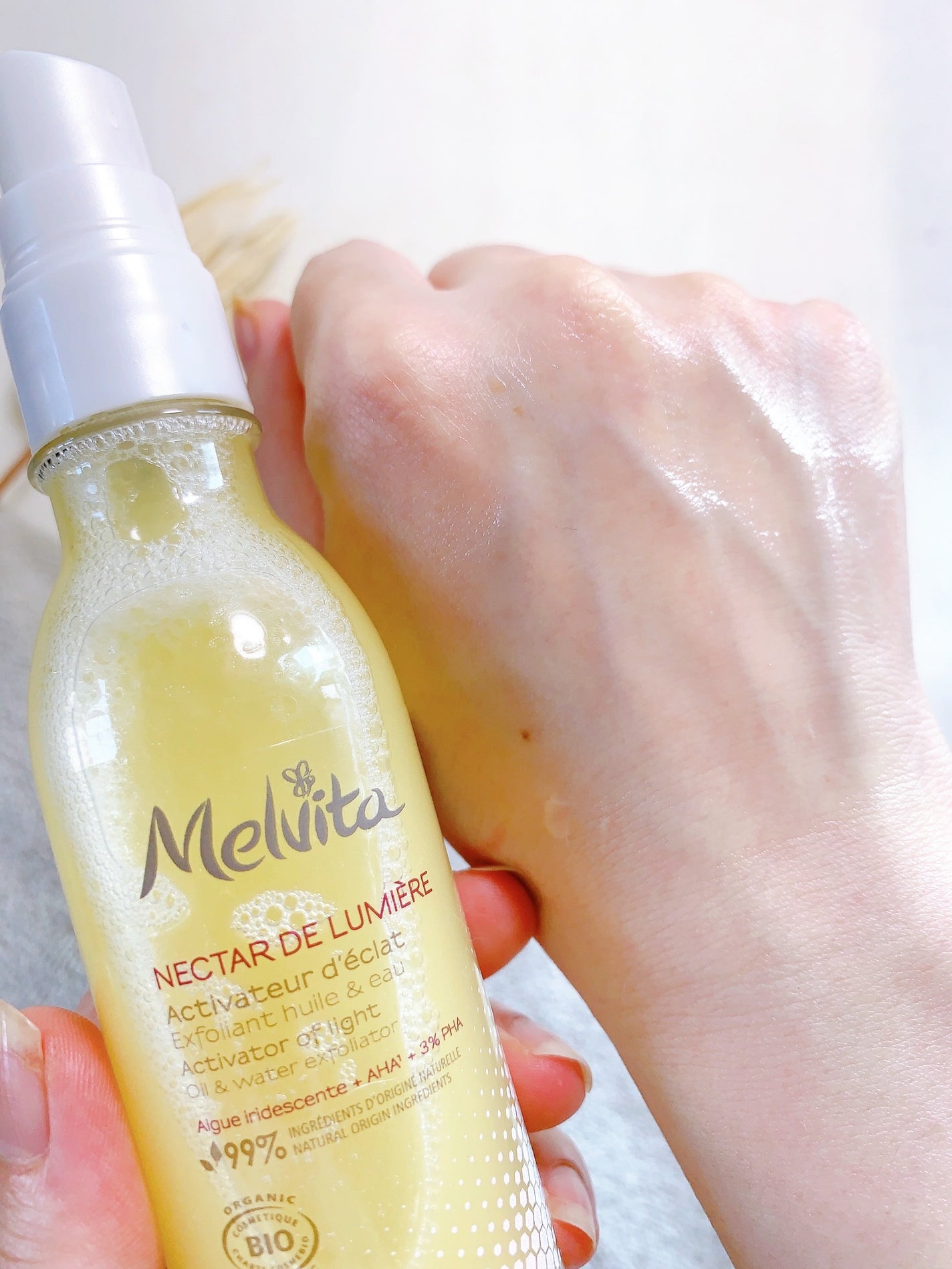 ネクターデルミエール アクティベーターオイルウォーター/Melvita/化粧水を使ったクチコミ(3枚目)