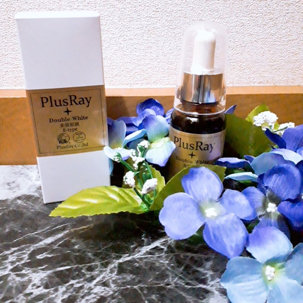 エクストラダブルホワイト美容原液Eタイプ/PlusRay/ブースター・導入液を使ったクチコミ(1枚目)