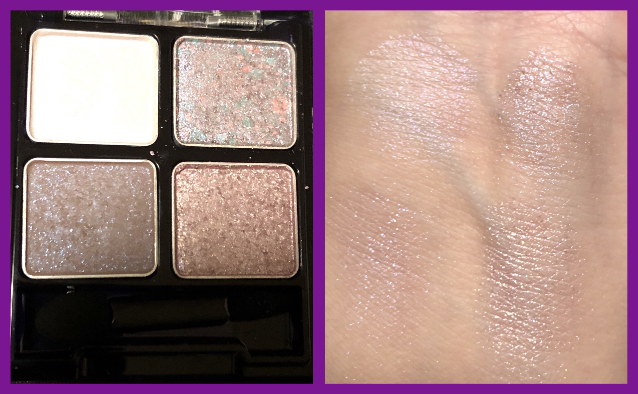 ビーチバカンスグリッターパレット/KATE/アイシャドウパレットを使ったクチコミ（3枚目）